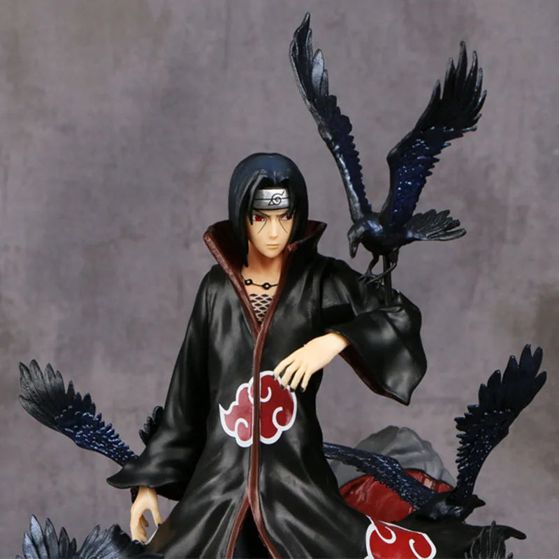 Estátua Uchiha Itachi 28cm — Naruto Shippuden PVC Bandai