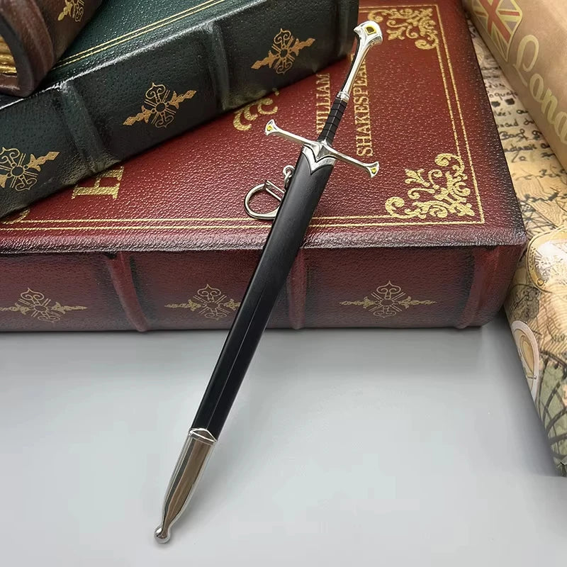 Chaveiro Espada Andúril de Aragorn — O Senhor dos Anéis Metal Colecionável