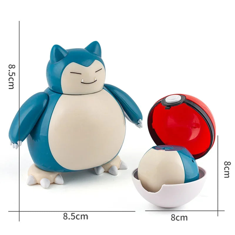 Pokémon Figuras Colecionáveis PVC com Caixa — Pikachu, Charizard, Mewtwo e mais