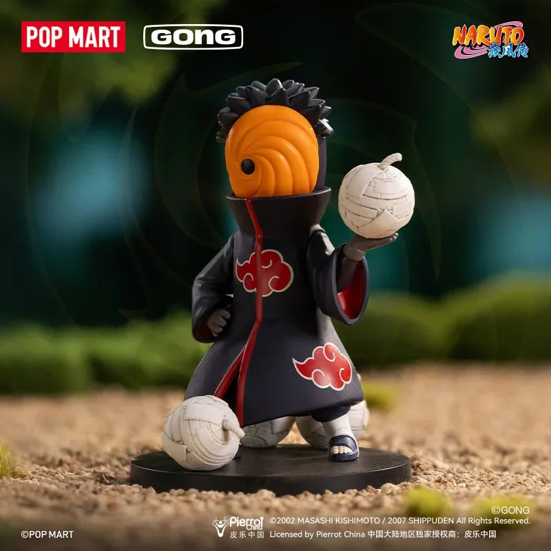 Naruto Shippuden Akatsuki Blind Box POP MART x GONG — 12 Personagens | 8cm PVC