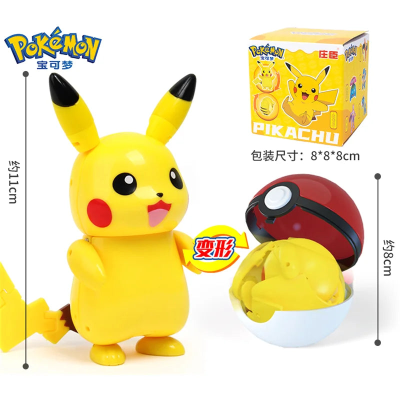 Pokémon Figuras Colecionáveis PVC com Caixa — Pikachu, Charizard, Mewtwo e mais