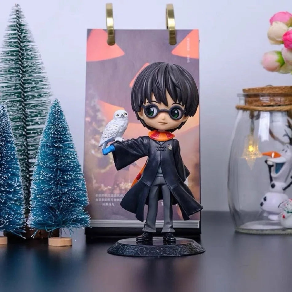 Harry Potter Figuras Versão Q PVC — Individual ou Kit até 7 Peças
