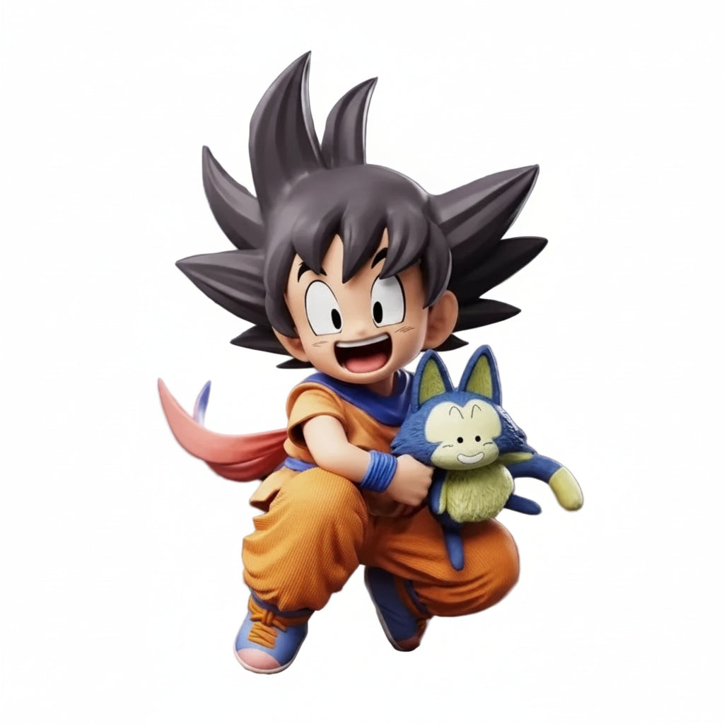 Son Goku Mini — Dragon Ball Z Figura Colecionável PVC 10cm Bandai