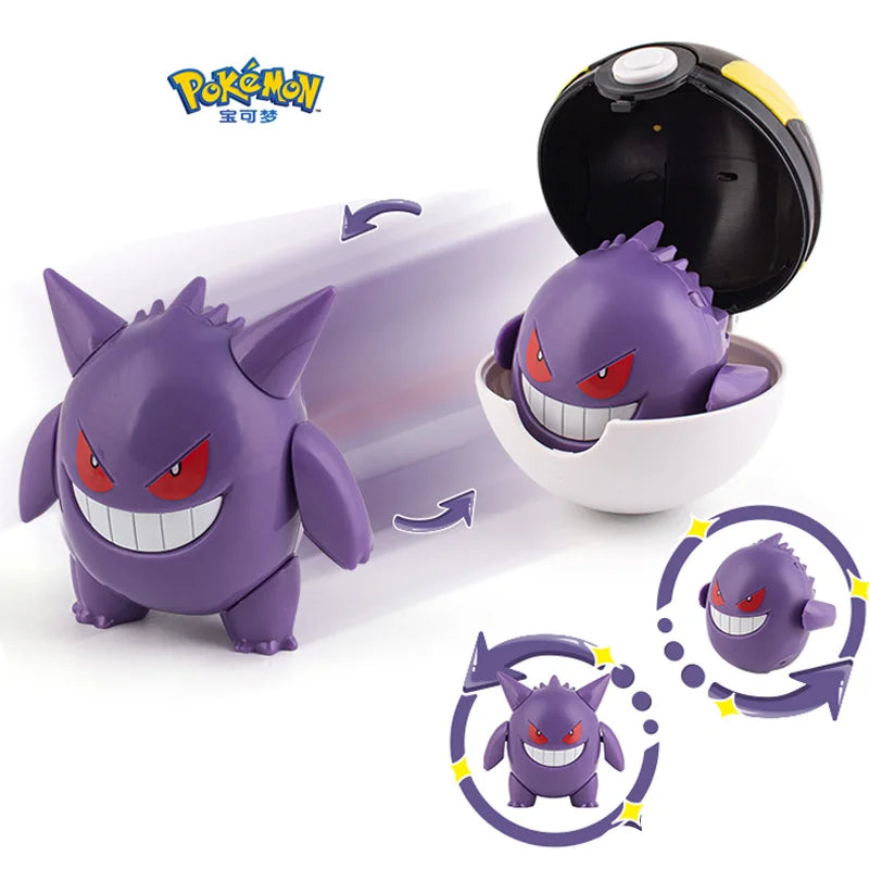 Pokémon Figuras Colecionáveis PVC com Caixa — Pikachu, Charizard, Mewtwo e mais
