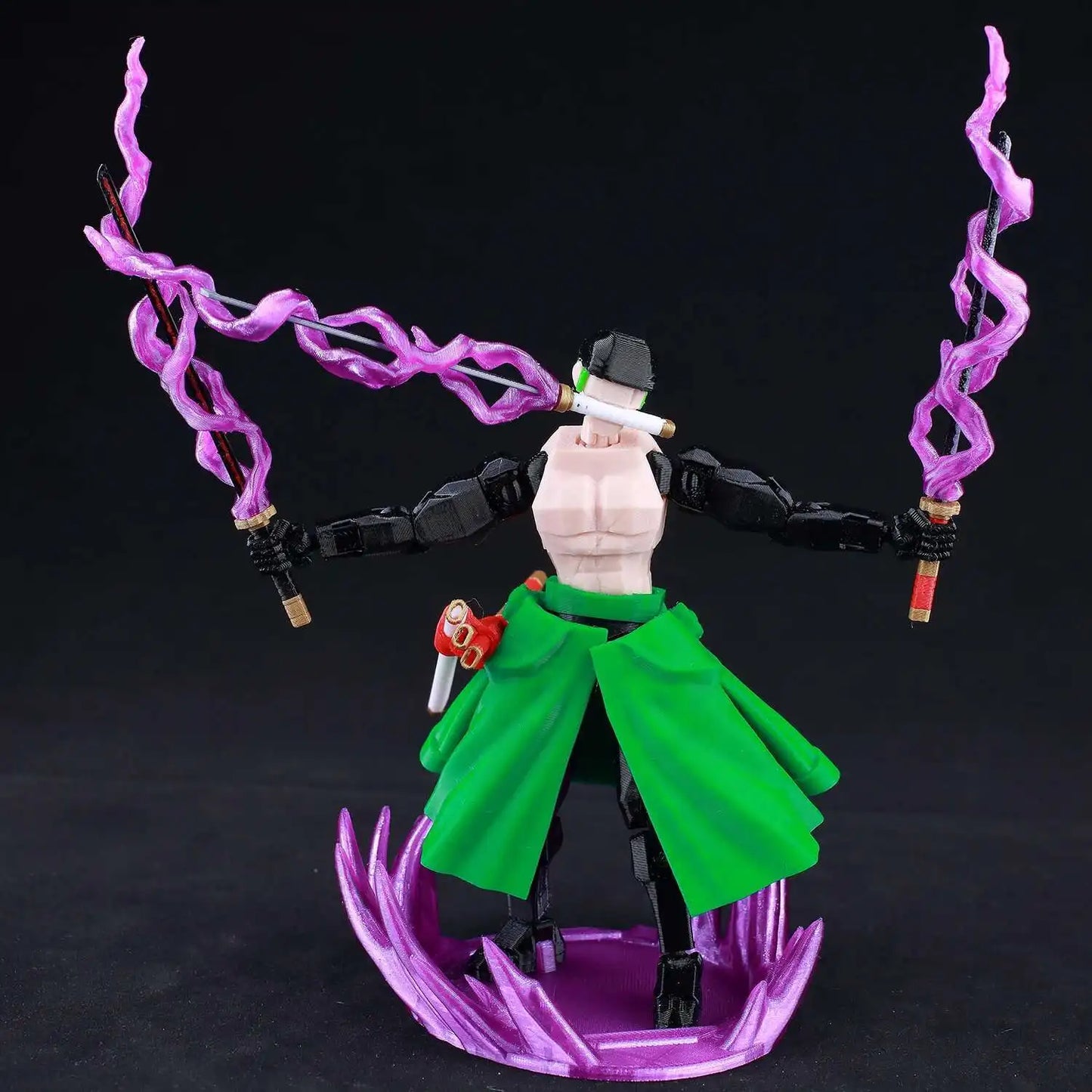 Figuras Articuladas 9L3D — Anime Multi-Universo 14cm | Gojo, Luffy, Naruto, Tanjiro e mais