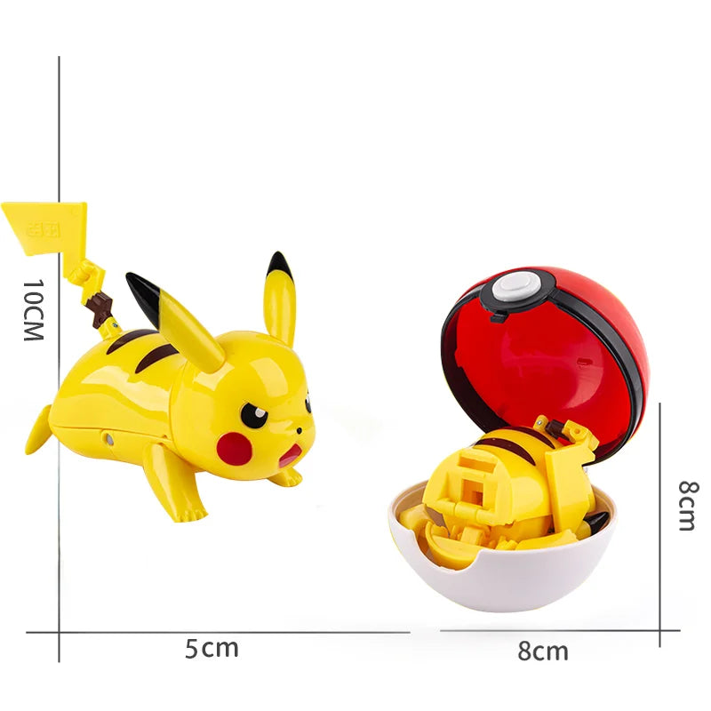 Pokémon Figuras Colecionáveis PVC com Caixa — Pikachu, Charizard, Mewtwo e mais