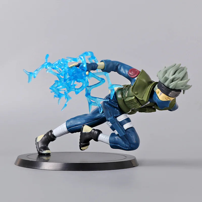 Kakashi Hatake com Raikiri — Naruto Shippuden Figura Colecionável PVC 15cm