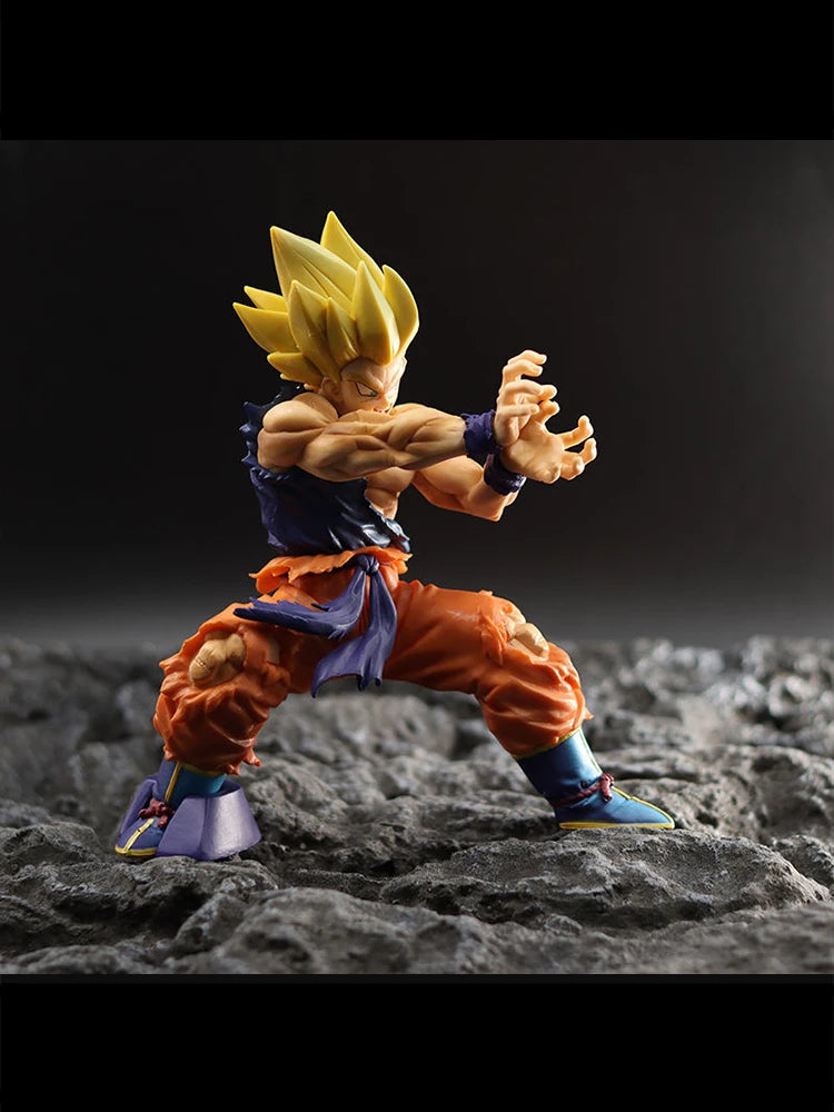 Son Goku Kamehameha — Dragon Ball Z Figura Colecionável PVC 16cm Bandai