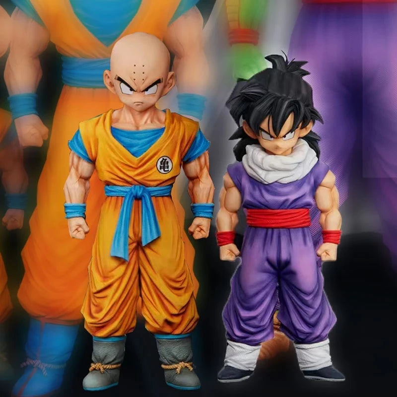 Krillin e Son Gohan — Dragon Ball Z Figuras Colecionáveis PVC Bandai