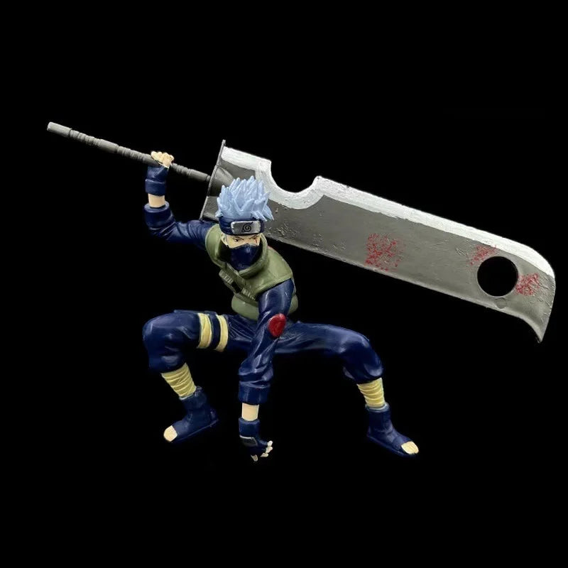 Kakashi Hatake — Naruto Figura Colecionável PVC 15-25cm