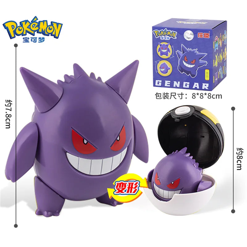 Pokémon Figuras Colecionáveis PVC com Caixa — Pikachu, Charizard, Mewtwo e mais