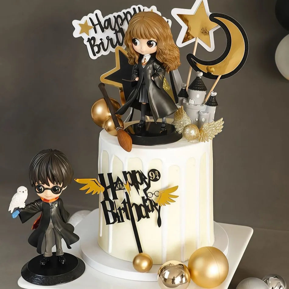 Harry Potter Figuras Versão Q PVC — Individual ou Kit até 7 Peças