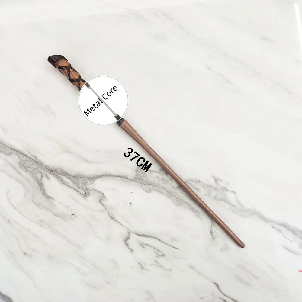 Varinha Mágica Harry Potter — Núcleo Metálico com Caixa | 26 Personagens