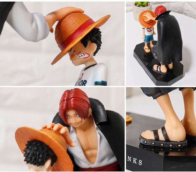 One Piece — Figuras Colecionáveis PVC 18cm | Luffy, Zoro, Shanks e mais