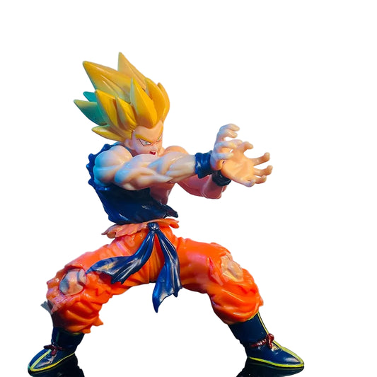 Son Goku Kamehameha — Dragon Ball Z Figura Colecionável PVC 16cm Bandai
