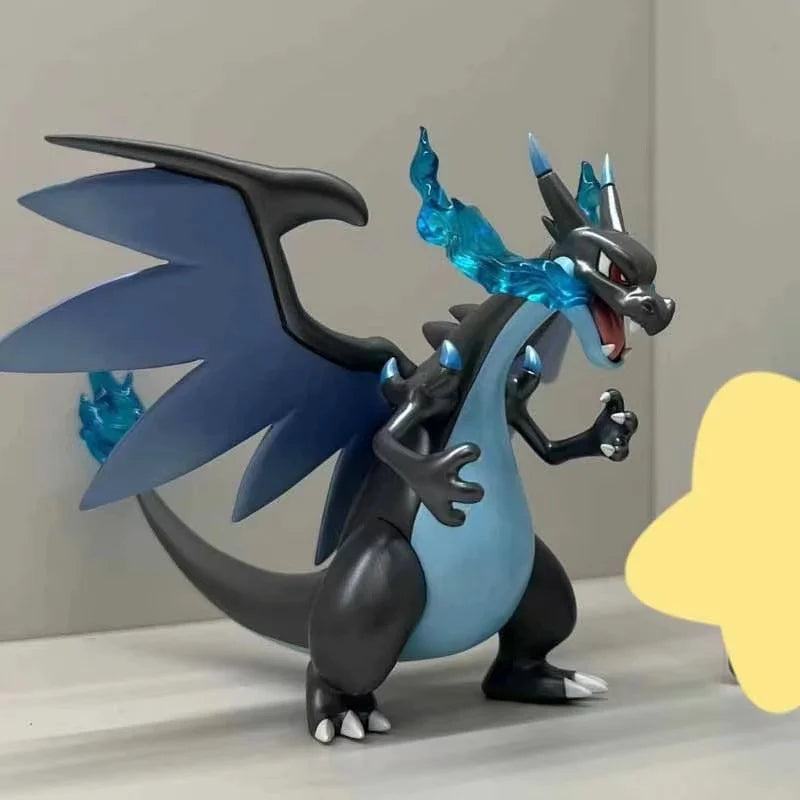 Charizard e Charizard Mega X — Pokémon Figura Colecionável PVC 11.5cm Takara Tomy
