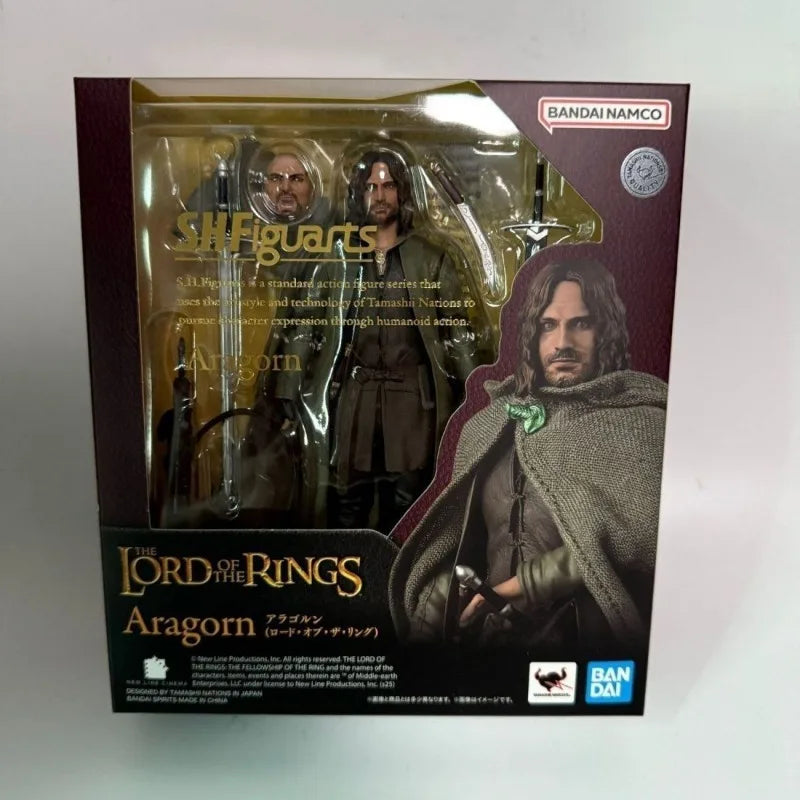 SH Figuarts O Senhor dos Anéis — Frodo Baggins / Aragorn Figura Colecionável