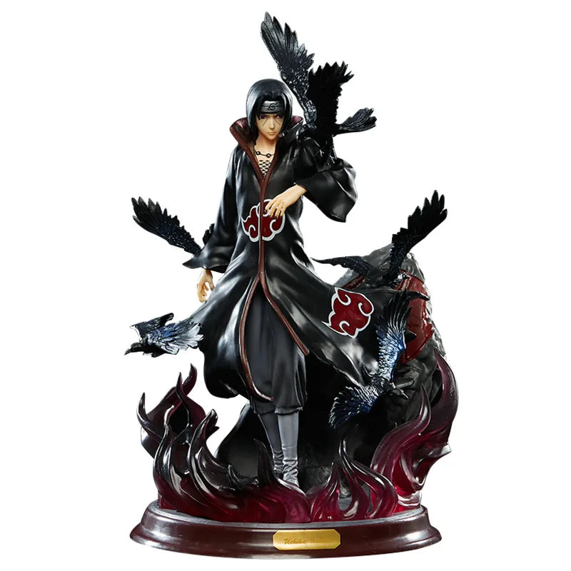 Estátua Uchiha Itachi 28cm — Naruto Shippuden PVC Bandai