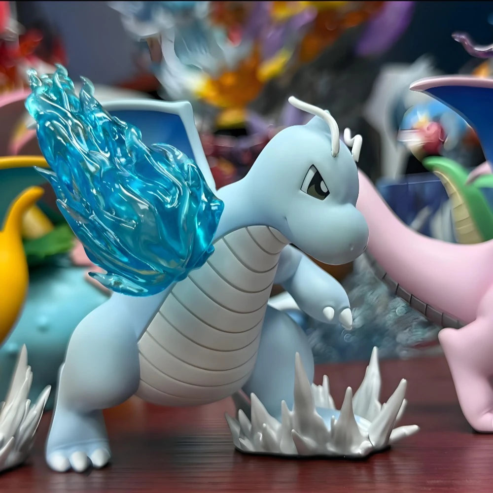 Dragonite Fire Punch — Pokémon Figura Colecionável PVC 10cm