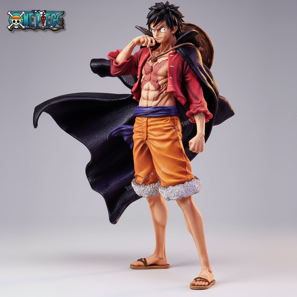 Luffy Deus do Sol Nika — One Piece Figura Colecionável PVC 17cm
