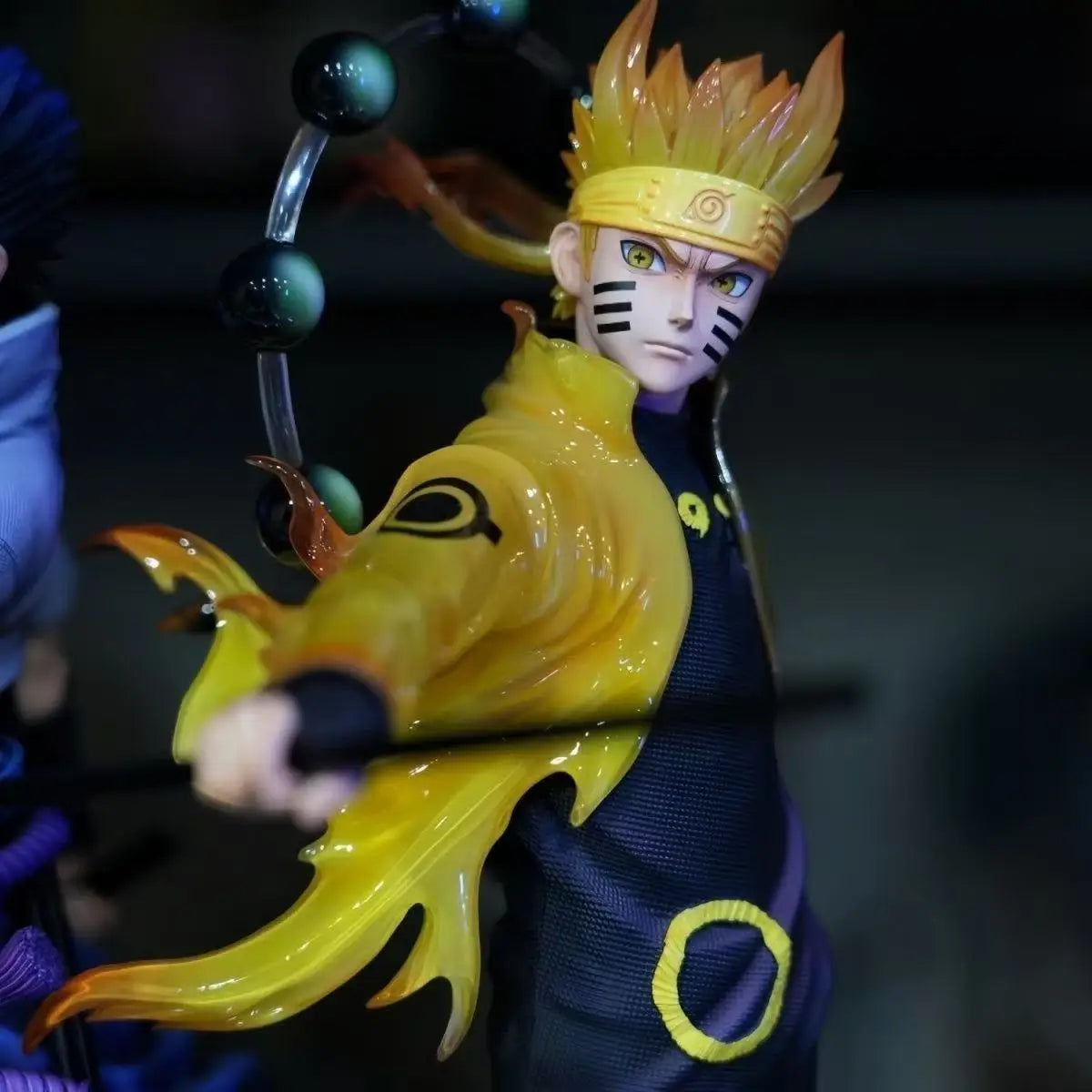 Figura Naruto e Sasuke 22cm — Naruto Shippuden PVC Bandai