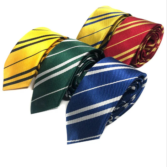 Gravata Escola de Magia — Cosplay Harry Potter Casas de Hogwarts 4 Cores