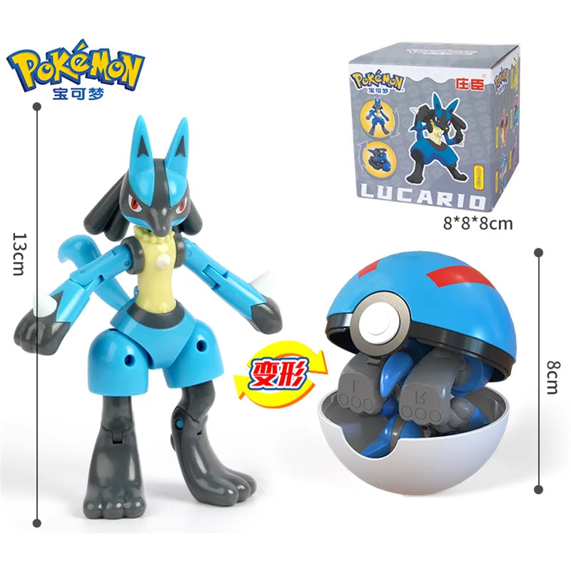 Pokémon Figuras Colecionáveis PVC com Caixa — Pikachu, Charizard, Mewtwo e mais