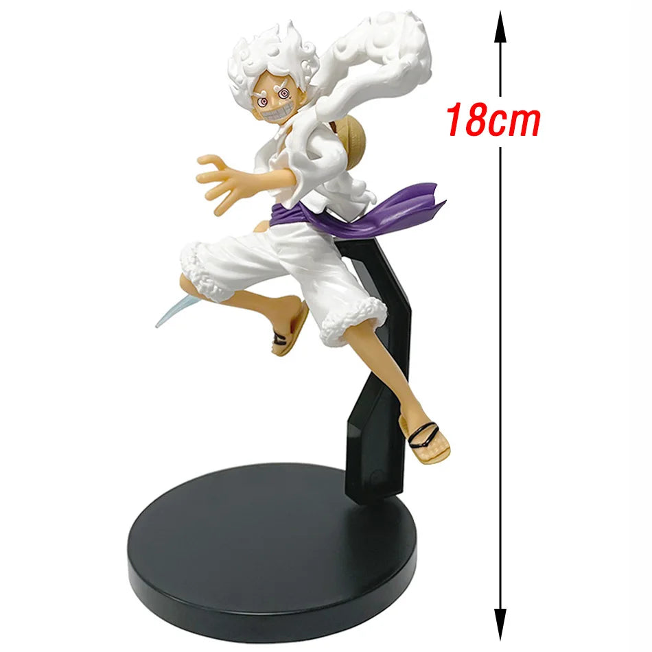 Luffy Nika (Gear 5) — One Piece Figura Colecionável PVC 18cm